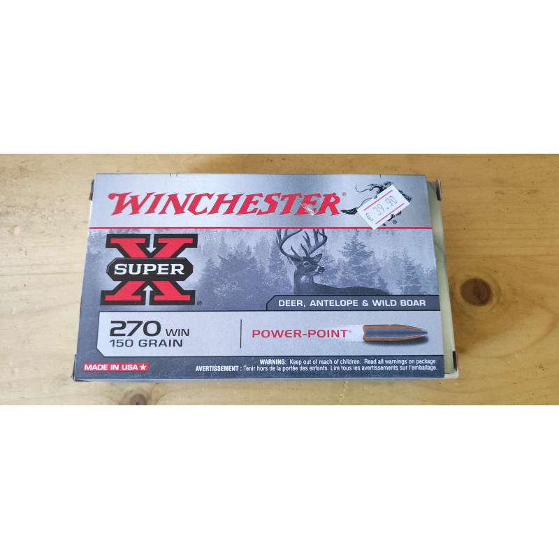 270 Winchester 150 gr power point