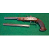 Pistolet Lepage Pedersoli + 2 canons