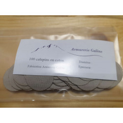 100 calepins diam. 24mm