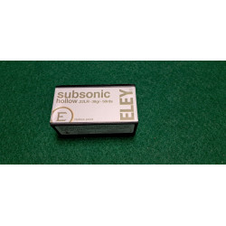 22lr ELEY Subsonic Hollow...
