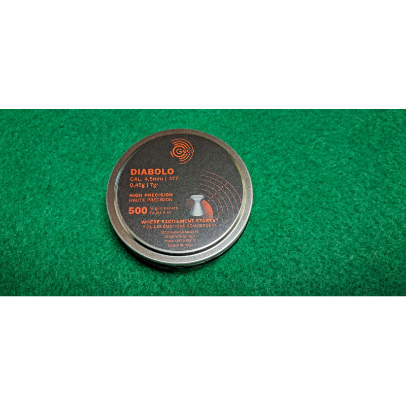 500 Plomb diabolo 4.50 - 0.45g Geco