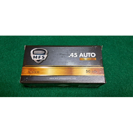 50 munitions 45 ACP  MFS